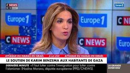 Nadine Morano s’en prend violemment à Karim Benzema qui apporte son soutien uniquement aux habitants de Gaza: "Il a choisi son camp. C’est un agent de propagande du Hamas" - Regardez