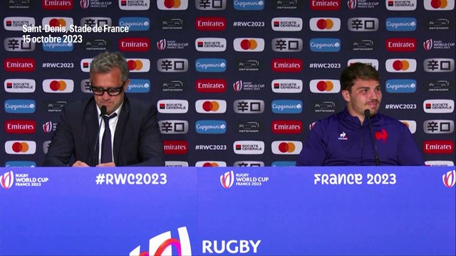 Antoine Dupont critique les décisions de l’arbitre néo-zélandais