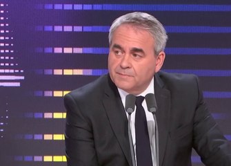 Appel à démission de Gérald Darmanin par Marine Le Pen : "Y en a marre de ces vautours que sont ces extrêmes", s'agace Xavier Bertrand