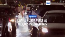Daniel Noboa vence eleições presidenciais no Equador