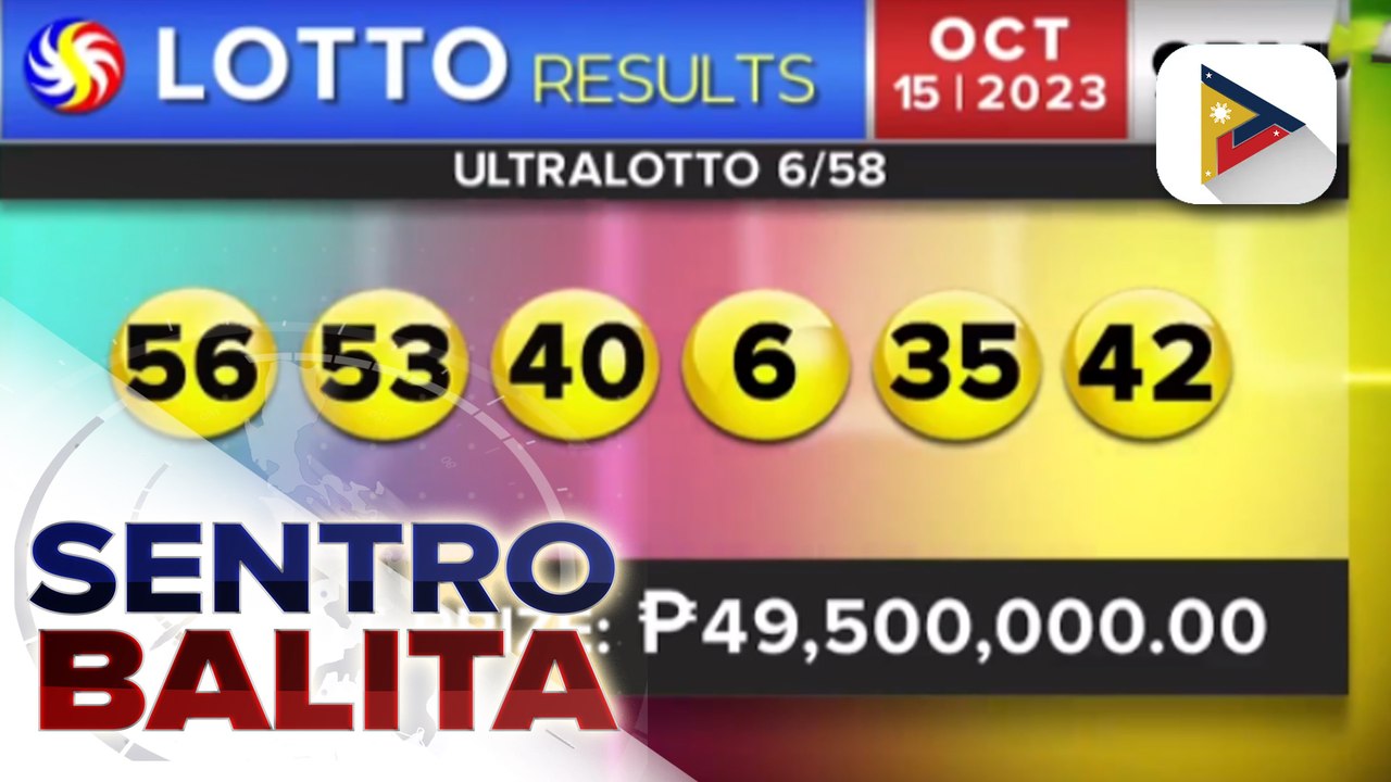 Lone bettor, wagi ng higit P147M jackpot prize sa Super Lotto 6/49