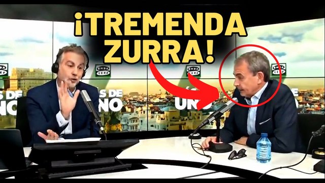 Colosal paliza de Carlos Alsina a Zapatero por defender la amnistía a los golpistas