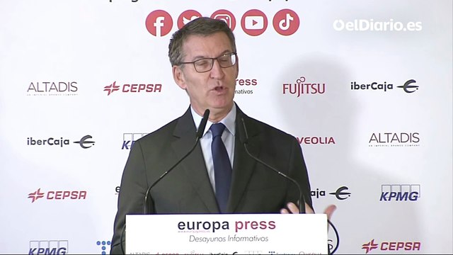 Feijóo asegura que el nacionalismo lleva a España a la Edad Media y a un horizonte similar al de los Balcanes