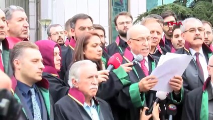 Les membres du barreau d'Istanbul ont protesté contre les attaques israéliennes contre la Palestine