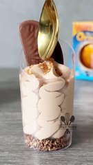 Chocolate orange no bake dessert cups