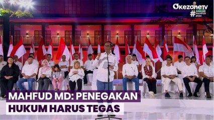 Mahfud MD: Separuh Persoalan Bangsa Selesai Kalau Hukumnya Bagus