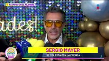 Sergio Mayer APOYARÁ a Issabela Camil por uso de su nombre en bioserie de Luis Miguel
