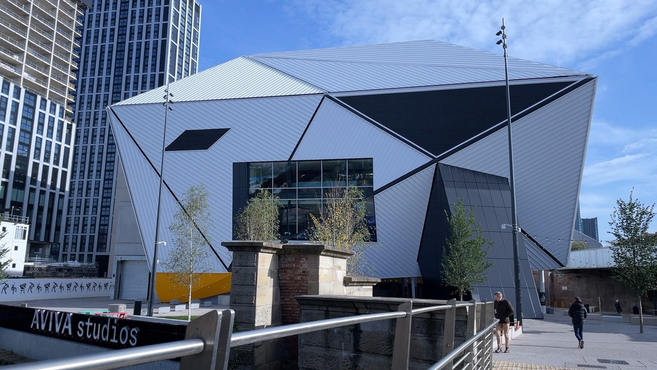 Manchester’s landmark new arts and culture venue Aviva Studios officially opens today