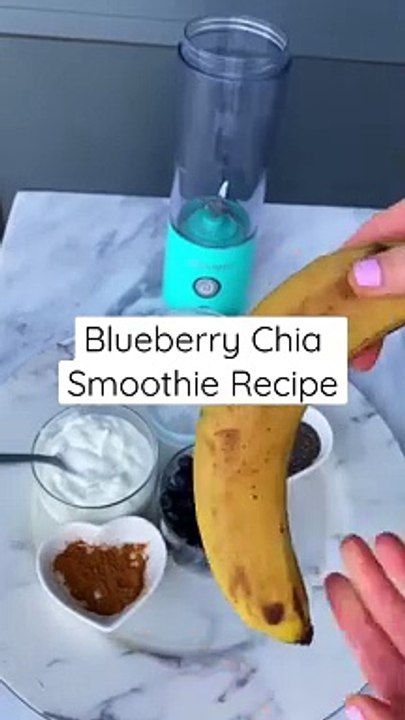 Blueberry Chia Smoothie