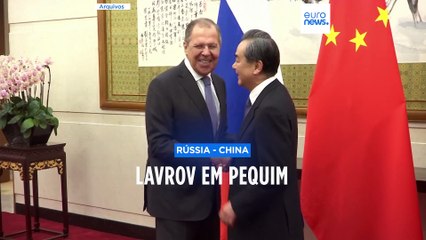 Visita de três dias de Sergei Lavrov à China