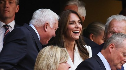 Princess of Wales watches on as England book place in Rugby World Cup semi-final