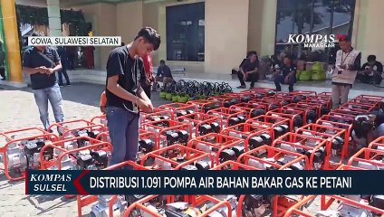 Distribusi 1.091 Pompa Air Bahan Bakar Gas Ke Petani