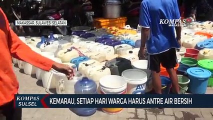 Kemarau, Setiap Hari Warga Harus Antre Air Bersih