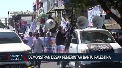 Demonstran Desak Pemerintah Bantu Palestina