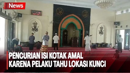 Isi Kotak Amal Masjid Dicuri, Pelaku Diduga Tahu Lokasi Kunci