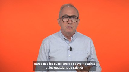 Conférence sociale salaires et pouvoir d'achat