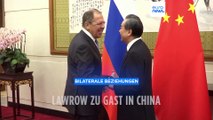 Russlands Außenminister Lawrow besucht China, dann Nordkorea