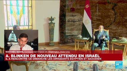 Antony Blinken de retour en Israël pour des discussions de crise
