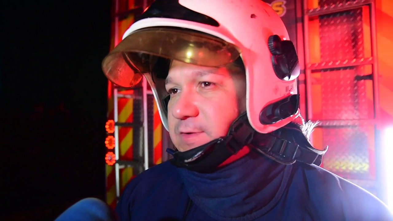 Entrevista com Tenente William do Corpo de Bombeiros sobre colisão frontal de veículos entre Umuarama e Xambrê