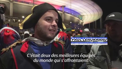 Mondial: les supporters du XV de France déçus après l'élimination