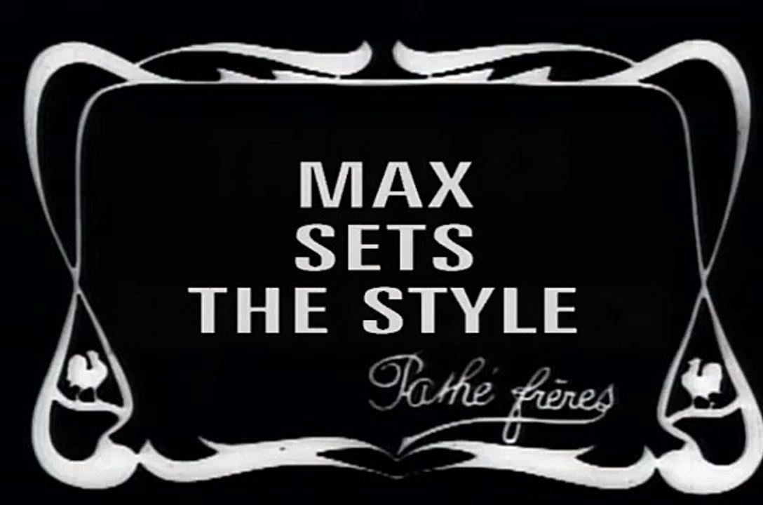 Max lance la mode 1912 Max Linder Film muet