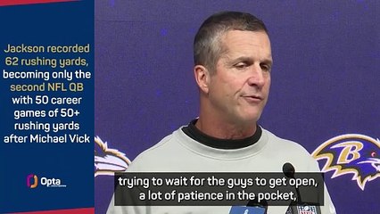 Lamar Jackson's London performance one of the 'most courageous' in the NFL - Harbaugh