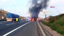 Un CAMION chargé de tissus brûlés à Kilyos