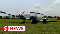 Air Force plane makes emergency landing at Subang Airport, runway closes temporarily