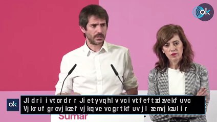 Sumar reclama a Sánchez que el reconocimiento del Estado palestino esté en el pacto de su investidura