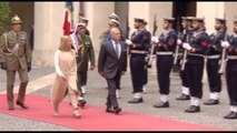 M.O, Meloni riceve il re di Giordania Abdullah II a palazzo Chigi
