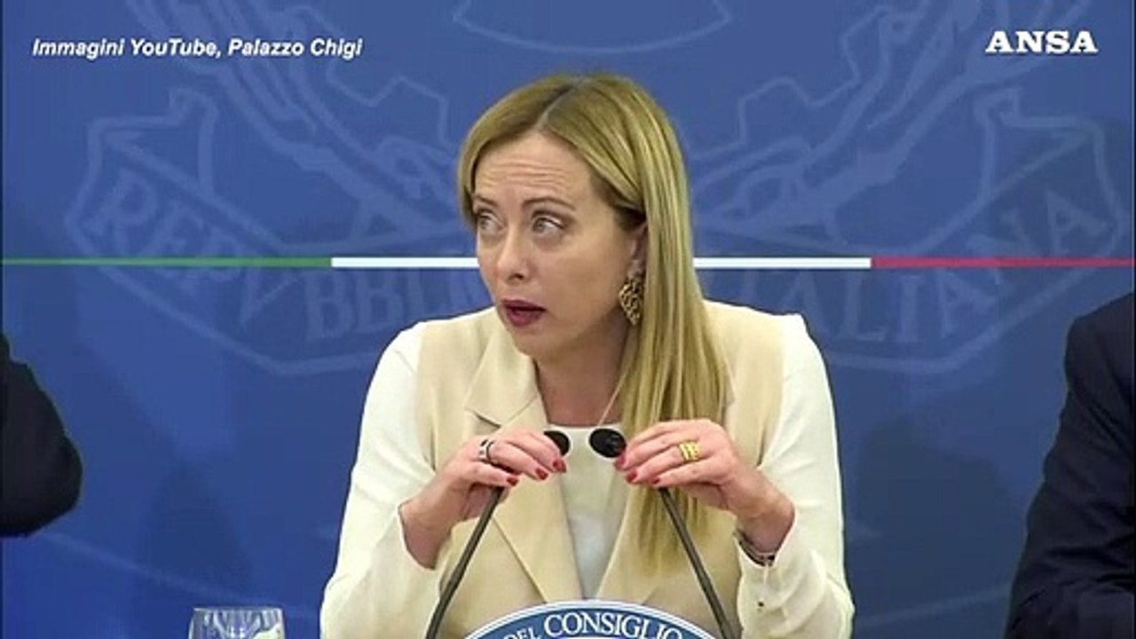 Meloni: "Il taglio del cuneo e' un aumento di 100 euro al mese per 14 milioni di cittadini"
