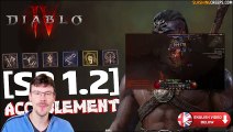 Build Barbare Accablement Diablo 4 Saison 2 Patch 1.2 avec Arsenal !