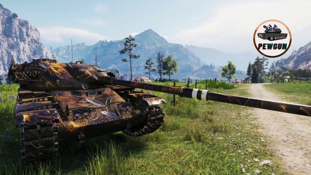 [ wot ] T95/FV4201 CHIEFTAIN 速度與毀滅的融合，狡猾破敵！ | 8 kills 10k dmg | world of tanks | @pewgun77