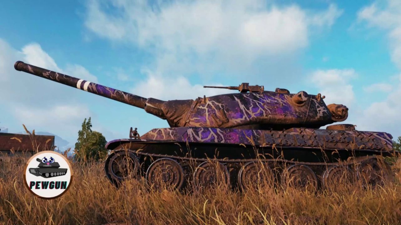 [ wot ] AMX M4 MLE. 54 無情破壞，戰場之炎！| 10 kills 10k dmg | world of tanks |  @pewgun77