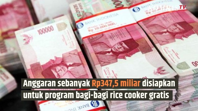 Pemerintah Bakal Bagikan Rice Cooker Gratis, Ini Cara Mendapatkannya! | SINAU