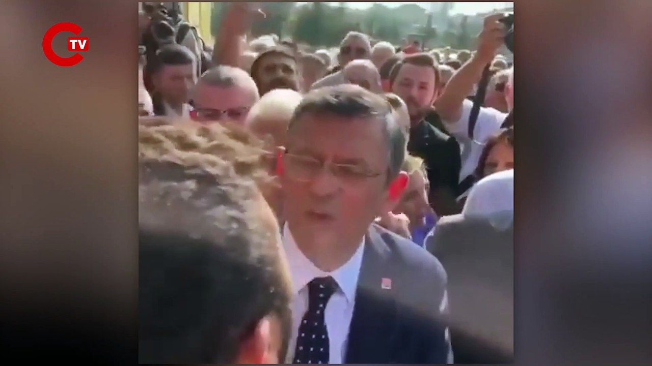 Özgür Özel vatandaşın ‘Tanju Özcan’ sorusuna Tanju benim kardeşim