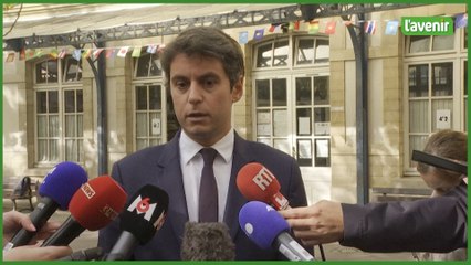 Alerte à la bombe à Arras: "inadmissible, inacceptable", affirme Attal