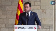 Aragonés presenta el referéndum que impone a Sánchez «Sólo los catalanes deben votar la independencia»