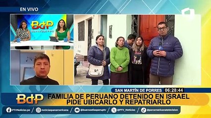 Peruano que fue retenido por las autoridades de Israel retornará al país esta semana