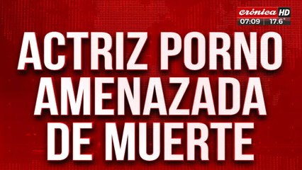 Una actriz porno fue amenazada de muerte por su expareja