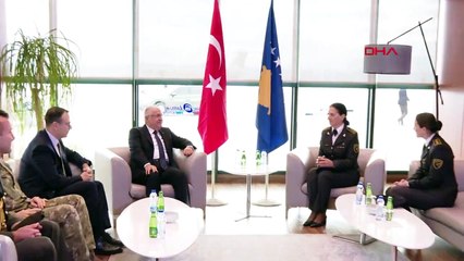 Milli Savunma Bakanı Yaşar Güler Kosova'ya gitti