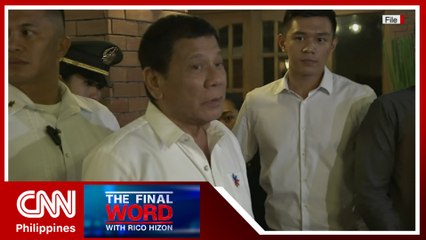 Lawmakers defend House after ex-Pres. Duterte questioned chamber's integrity | The Final Word
