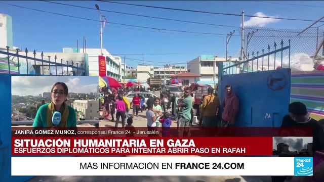Informe desde Jerusalén: los esfuerzos diplomáticos para enviar ayuda humanitaria a Gaza