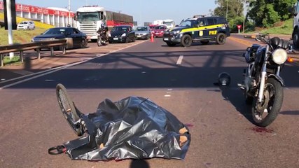 Ciclista morto na BR-277 é identificado como Luiz Carlos de Lima