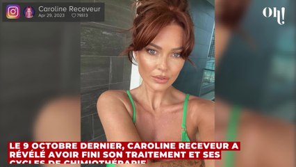 Caroline Receveur atteint d'un cancer du sein : son combat est loin d'être fini