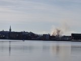 60 firefighters and ten fire appliances tackle fire in Derry city centre