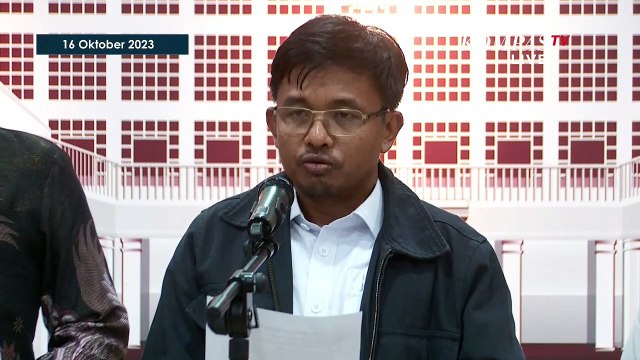 [FULL] Penjelasan KPU Soal Hasil Putusan MK Terkait Syarat Capres-Cawapres