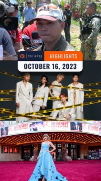 Rappler's highlights: Socorro cult, SB19 Grammys, Eras Tour film | The wRap | October 16, 2023
