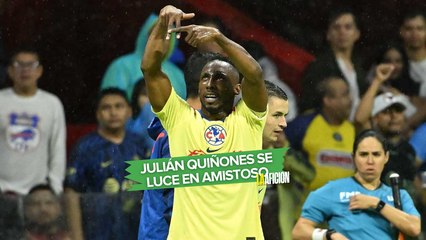 Download Video: Ni en amistosos Chivas puede con América; Quiñones brilla en triunfo de las Águilas