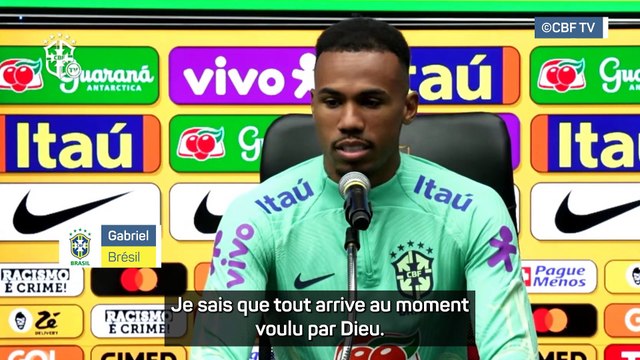 Gabriel : “Je suis très heureux d'avoir marqué mon premier but sous le maillot brésilien”